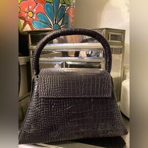 Anima Iris dark purple handbag